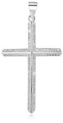 Серебряный кулон Beneto Крест AGH94 цена и информация | Украшения на шею | 220.lv