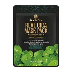 Sejas maska PAX MOLY Real Cica, 25 ml X 10 gab. цена и информация | Маски для лица, патчи для глаз | 220.lv