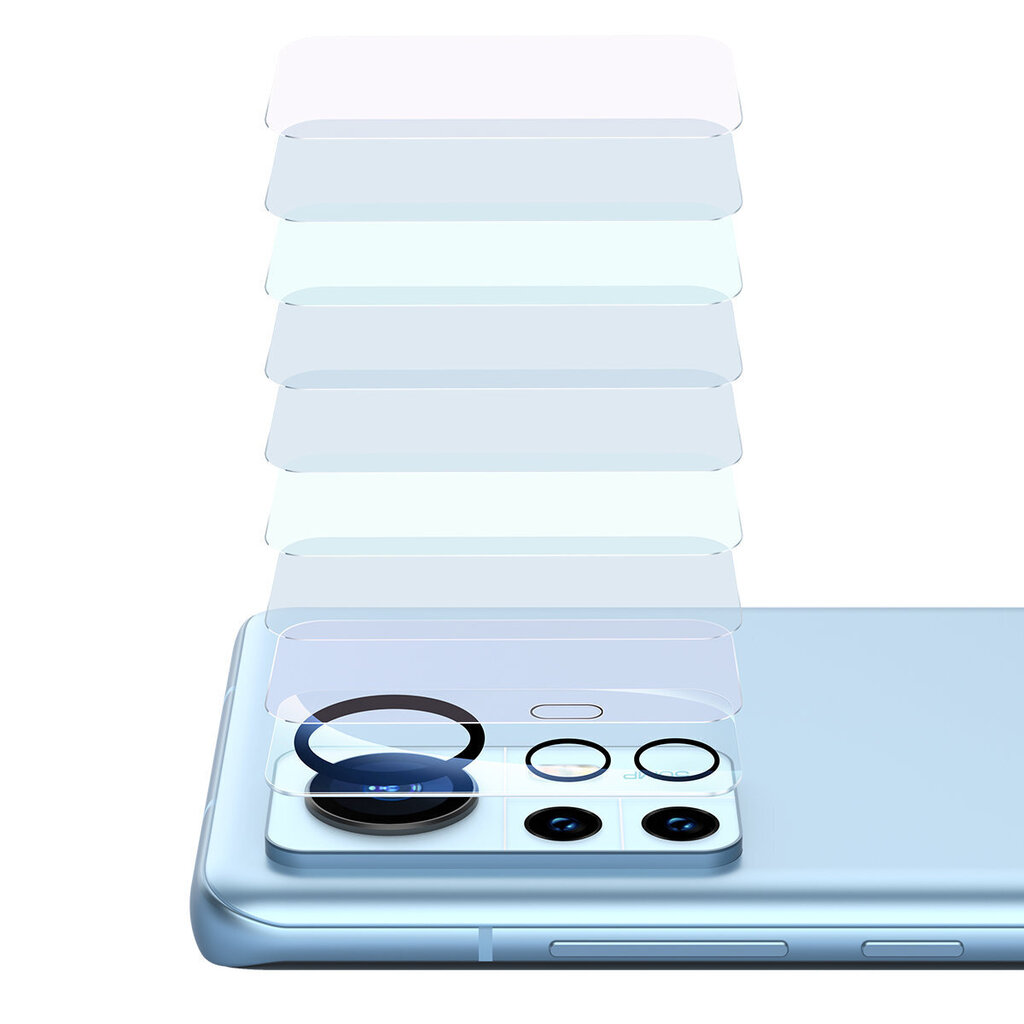 Baseus kameras aizsardzība Xiaomi 12 Pro (SGQK000402) cena un informācija | Ekrāna aizsargstikli | 220.lv