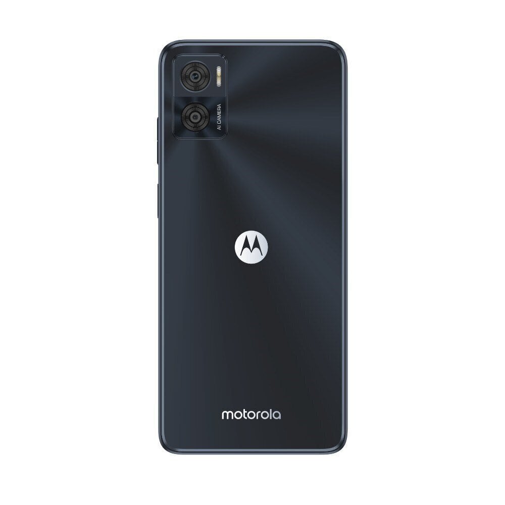 Motorola Moto E22 4/64GB PAVC0001PL Black цена и информация | Mobilie telefoni | 220.lv