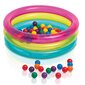 Spēļu centrs ar plastmasas bumbiņam Intex (12-36 mēneši) цена и информация | Rotaļlietas zīdaiņiem | 220.lv