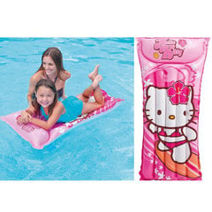 Piepūšams matracis Hello Kitty Intex, 1,18x 0,6 m cena un informācija | Piepūšamās rotaļlietas un pludmales preces | 220.lv