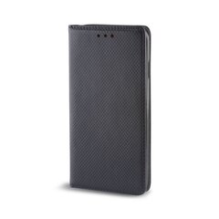 Smart Magnet case for Huawei P8 Lite 2017 / P9 Lite 2017 black cena un informācija | Telefonu vāciņi, maciņi | 220.lv