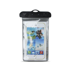 Waterproof case with armband 5,5&quot; black cena un informācija | Telefonu vāciņi, maciņi | 220.lv