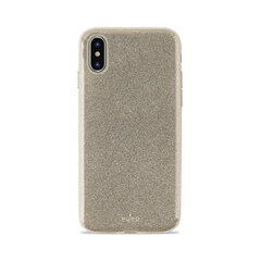 Puro Glitter Shine iPhone XR (Gold) (Gold) cena un informācija | Telefonu vāciņi, maciņi | 220.lv