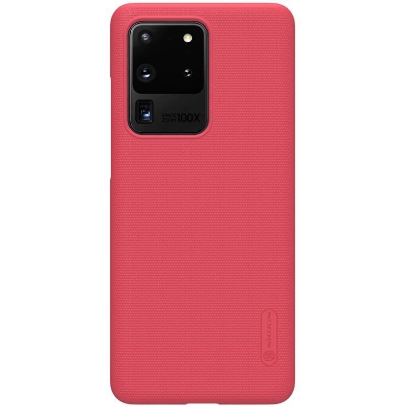 Nillkin Super Frosted Shield paredzēts Samsung Galaxy S20 Ultra, sarkans цена и информация | Telefonu vāciņi, maciņi | 220.lv