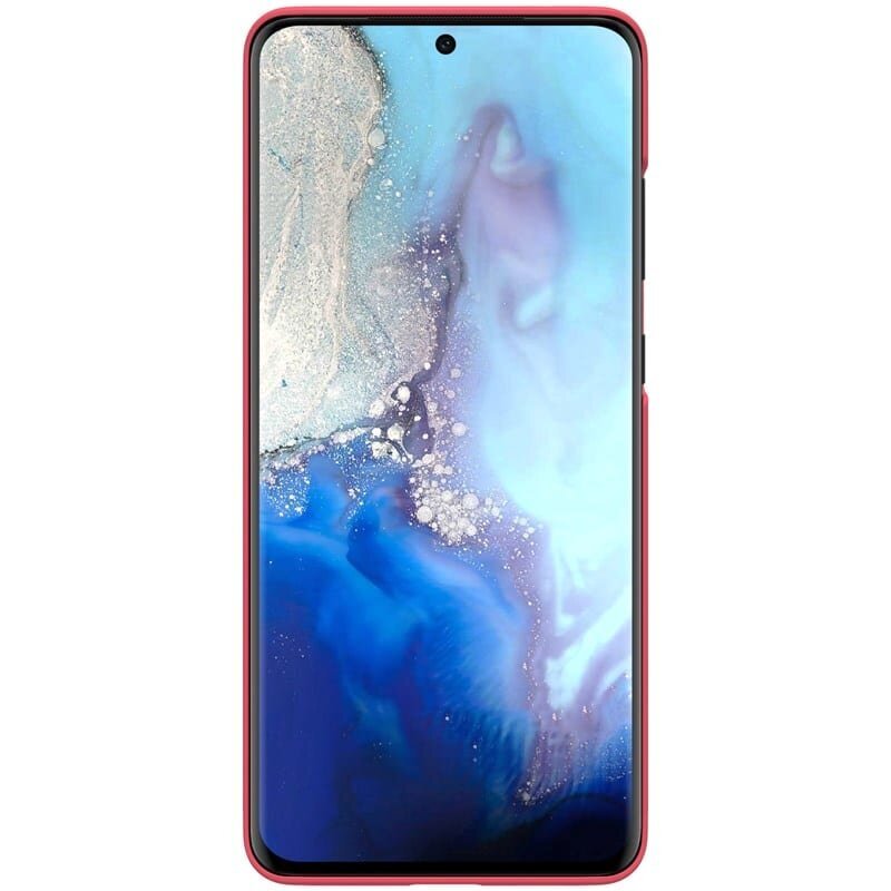 Nillkin Super Frosted Shield paredzēts Samsung Galaxy S20 Ultra, sarkans цена и информация | Telefonu vāciņi, maciņi | 220.lv