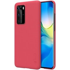 Nillkin Super Frosted Shield paredzēts Huawei P40 Pro, sarkans цена и информация | Чехлы для телефонов | 220.lv