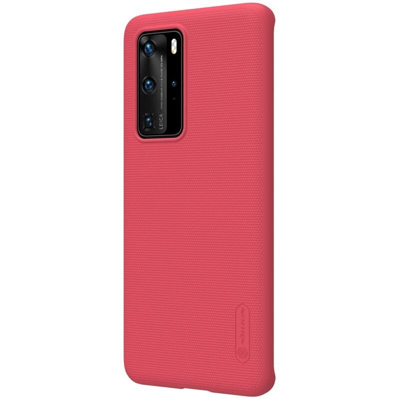 Nillkin Super Frosted Shield paredzēts Huawei P40 Pro, sarkans цена и информация | Telefonu vāciņi, maciņi | 220.lv