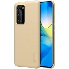 Nillkin Super Frosted Shield paredzēts Huawei P40 Pro, zelta цена и информация | Чехлы для телефонов | 220.lv