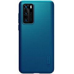 Nillkin Super Frosted Shield paredzēts Huawei P40, zils cena un informācija | Telefonu vāciņi, maciņi | 220.lv