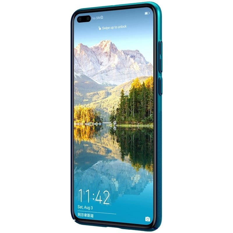 Nillkin Super Frosted Shield paredzēts Huawei P40, zils cena un informācija | Telefonu vāciņi, maciņi | 220.lv