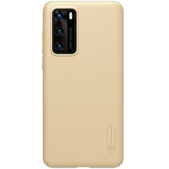 Nillkin Super Frosted Shield paredzēts Huawei P40, zelta цена и информация | Чехлы для телефонов | 220.lv