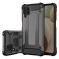 Hurtel Hybrid Armor Case paredzēts Samsung Galaxy A12, melns cena un informācija | Telefonu vāciņi, maciņi | 220.lv