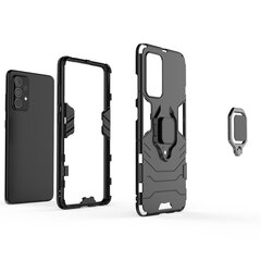 Hurtel Ring Armor Case paredzēts Samsung Galaxy A52s 5G / A52 5G / A52 4G, melns цена и информация | Чехлы для телефонов | 220.lv