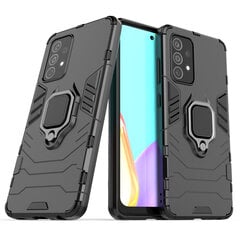 Hurtel Ring Armor Case paredzēts Samsung Galaxy A52s 5G / A52 5G / A52 4G, melns цена и информация | Чехлы для телефонов | 220.lv