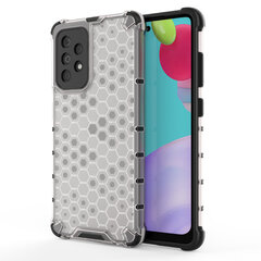 Honeycomb Case armor cover with TPU Bumper для Samsung Galaxy A52s 5G / A52 5G / A52 4G, sidabrinis цена и информация | Чехлы для телефонов | 220.lv