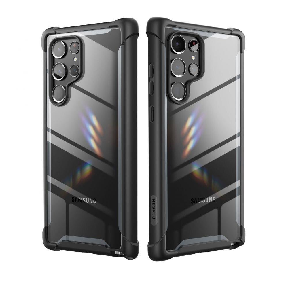 Supcase IBLSN ARES Galaxy S22 Ultra Black cena un informācija | Telefonu vāciņi, maciņi | 220.lv