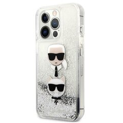 Karl Lagerfeld чехол, для iPhone 13 Pro, серебро цена и информация | Чехлы для телефонов | 220.lv