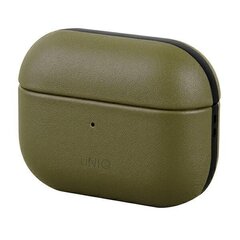 Uniq Terra Genuine Leather, AirPods Pro, Olive цена и информация | Наушники | 220.lv