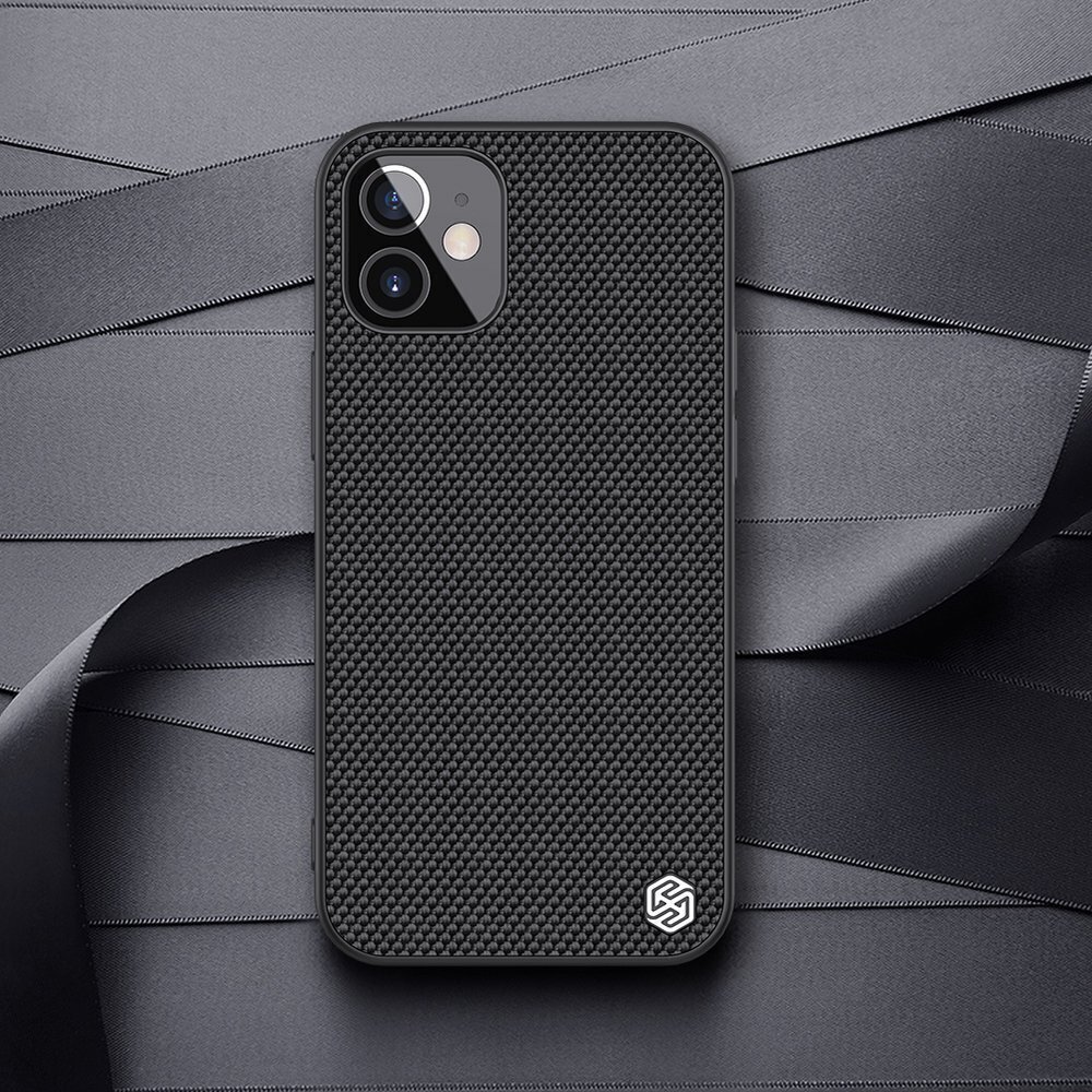 Nillkin Textured iPhone 12 mini Black cena un informācija | Telefonu vāciņi, maciņi | 220.lv