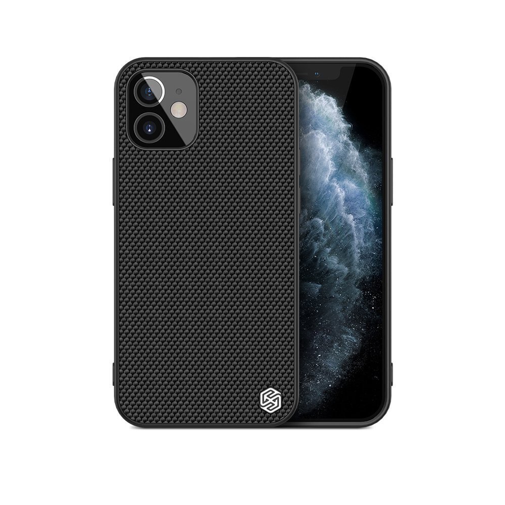 Nillkin Textured iPhone 12 mini Black cena un informācija | Telefonu vāciņi, maciņi | 220.lv