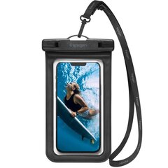 Spigen A601 Universal Waterproof Case black cena un informācija | Telefonu vāciņi, maciņi | 220.lv