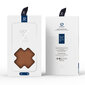 Dux Ducis Skin X2 iPhone 14 ar magnētisko atloku brūns cena un informācija | Telefonu vāciņi, maciņi | 220.lv