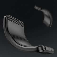 Carbon iPhone 14 Black цена и информация | Чехлы для телефонов | 220.lv