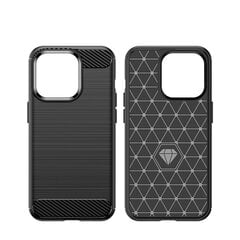 Carbon iPhone 14 Pro Black цена и информация | Чехлы для телефонов | 220.lv