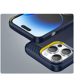 Carbon iPhone 14 Pro Max Blue cena un informācija | Telefonu vāciņi, maciņi | 220.lv