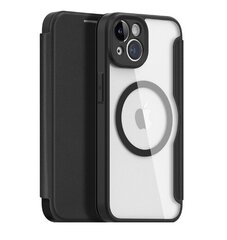 Dux Ducis Skin X Pro iPhone 14 MagSafe magnetic flip Black cena un informācija | Telefonu vāciņi, maciņi | 220.lv