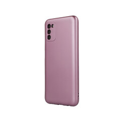 Metallic case for Samsung Galaxy S22 Ultra pink цена и информация | Чехлы для телефонов | 220.lv