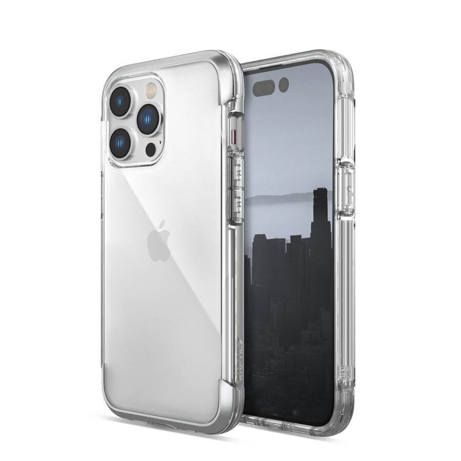 Raptic X-Doria Air iPhone 14 Pro Max armored silver Silver цена и информация | Telefonu vāciņi, maciņi | 220.lv