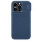 Nillkin Qin Cloth Pro iPhone 14 Pro Camera Protector Holster Flip Blue cena un informācija | Telefonu vāciņi, maciņi | 220.lv