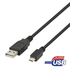 Deltaco USB-302S-K cena un informācija | Savienotājkabeļi | 220.lv