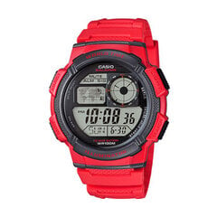 Vīriešu Pulkstenis Casio WORLD TIME ILLUMINATOR - 10 gadu baterija (Ø 43 mm) S7201285 cena un informācija | Vīriešu pulksteņi | 220.lv