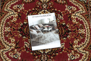 Rugsx ковровая дорожка BCF Wiosna, бордовая, 90 см цена и информация | Ковры | 220.lv