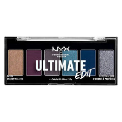 Палитра теней для век Ultimate Edit NYX, 1,2 г x 6 шт. цена и информация | Тушь, средства для роста ресниц, тени для век, карандаши для глаз | 220.lv