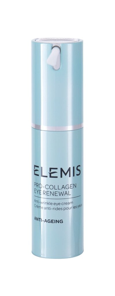 Elemis Pro-Collagen Anti-Ageing Eye Renewal acu krēms 15 ml cena un informācija | Acu krēmi, serumi | 220.lv