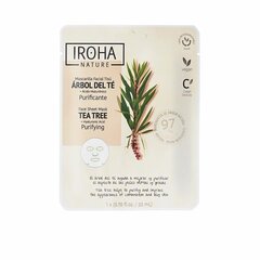 Очищающая маска Iroha Nature Гиалуроновая кислота Чайное дерево, 20 мл цена и информация | Маски для лица, патчи для глаз | 220.lv