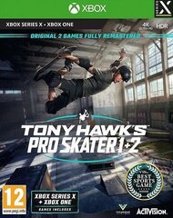 Компьютерная игра Tony Hawk's Pro Skater 1+2 цена и информация | Компьютерные игры | 220.lv