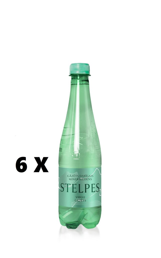 Stelpes minerālūdens 1L, gāzēts, 6 gb. цена и информация | Ūdens | 220.lv