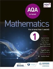 AQA A Level Mathematics Year 1 (AS), Year 1 (AS) cena un informācija | Ekonomikas grāmatas | 220.lv