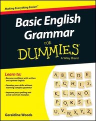 Basic English Grammar For Dummies, US Edition US Edition cena un informācija | Svešvalodu mācību materiāli | 220.lv