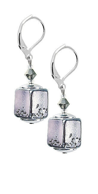 Lampglas Romantiski Delicate Pink auskari no Lampglas ECU40 pērlēm cena un informācija | Auskari | 220.lv