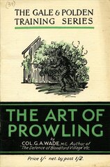 Art of Prowling Facsimile edition cena un informācija | Vēstures grāmatas | 220.lv