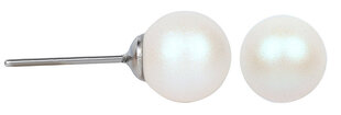 Levien Smalki pērļu auskari Pearl Pearlescent White cena un informācija | Auskari | 220.lv