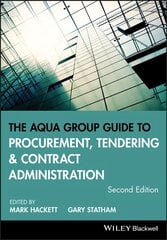 Aqua Group Guide to Procurement, Tendering and Contract Administration 2e 2nd Edition cena un informācija | Izglītojošas grāmatas | 220.lv