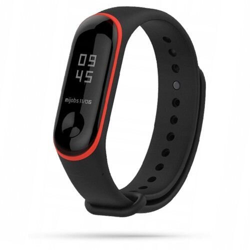 Tech-Protect Watch Band Black Red cena un informācija | Viedpulksteņu un viedo aproču aksesuāri | 220.lv